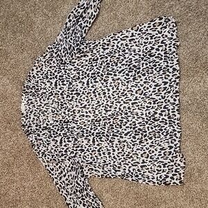 Leopard Print Blouse